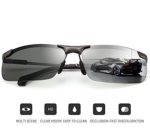 🥳2026 HOT SALE🥳💞50K+ SOLD!🕶️🌦️ Upgraded Photochromic Lenses 49% OFF! Anti-glare polarization meets smart light adaptation. A stylish, intelligent choice for your eyes. 💎😎