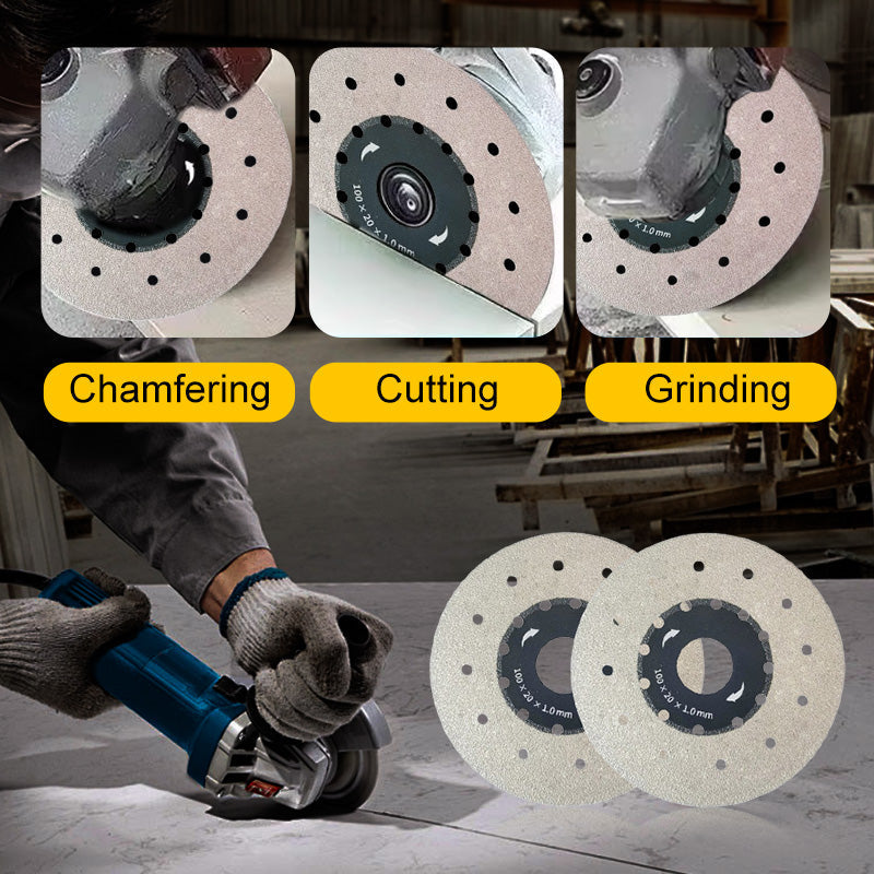 📢📢BUY MORE GET MORE FREE⏰Porous Widened Cutting Blade for Stone Ceramic