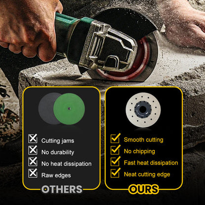 📢📢BUY MORE GET MORE FREE⏰Porous Widened Cutting Blade for Stone Ceramic