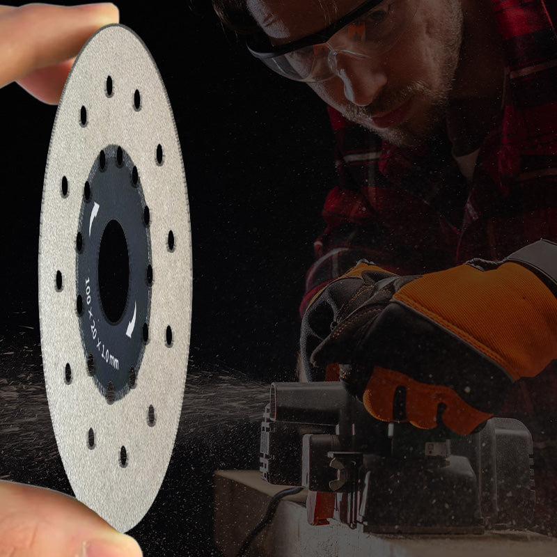 📢📢BUY MORE GET MORE FREE⏰Porous Widened Cutting Blade for Stone Ceramic
