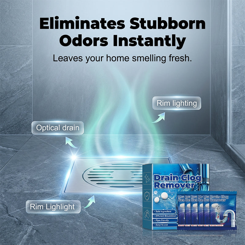 📢📢BUY 2 GET 3 FREE⏰Effervescent Drain Clog Remover Tablets🫧🧼