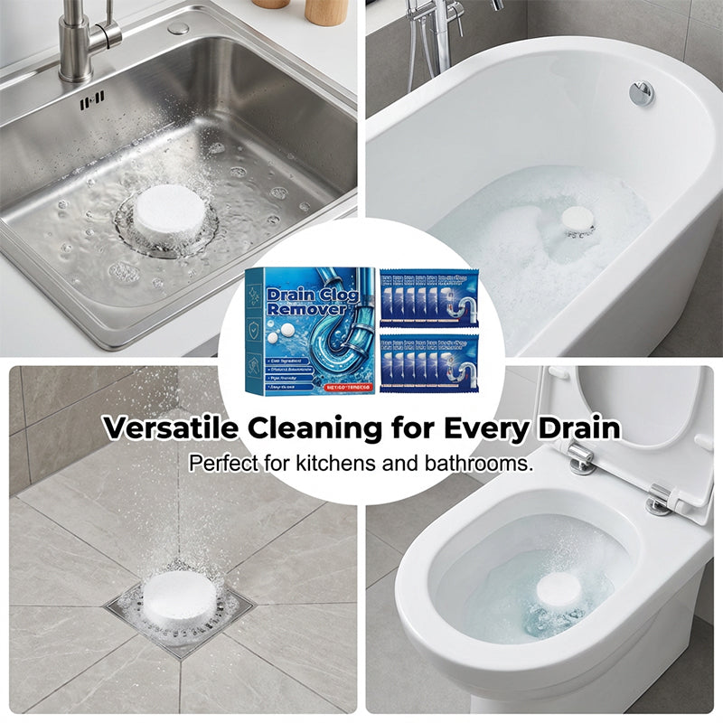 📢📢BUY 2 GET 3 FREE⏰Effervescent Drain Clog Remover Tablets🫧🧼