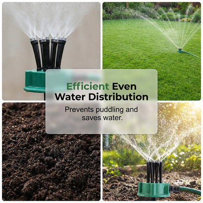 🚿360° dekking precisie tuinberegeningssproeier