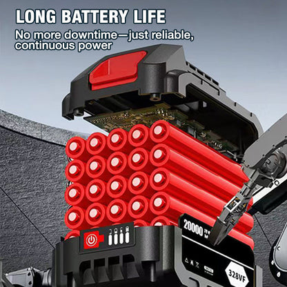 6-inch Cordless Mini Chainsaw with 2 Batteries