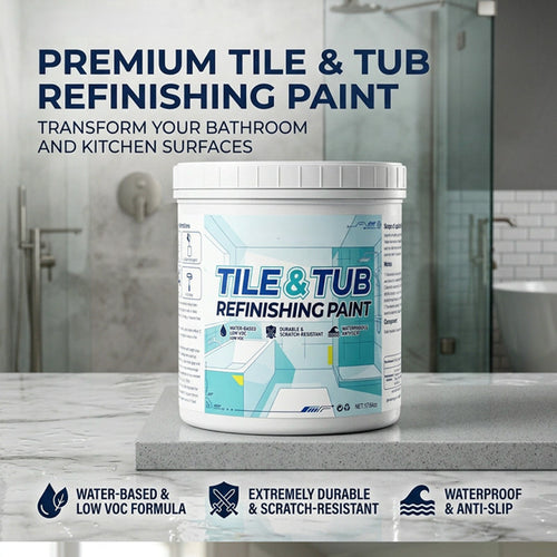 🔥Hot Sale - 49% OFF🔥Premium Tile & Tub Refinishing Paint Kit
