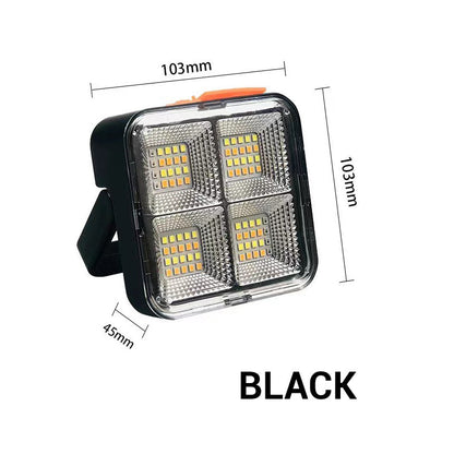 🔥🎁Hot Sale 50% OFF💡Portable Solar Work Light with 4 Lighting Modes