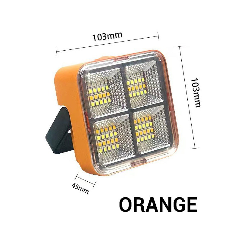 🔥🎁Hot Sale 50% OFF💡Portable Solar Work Light with 4 Lighting Modes