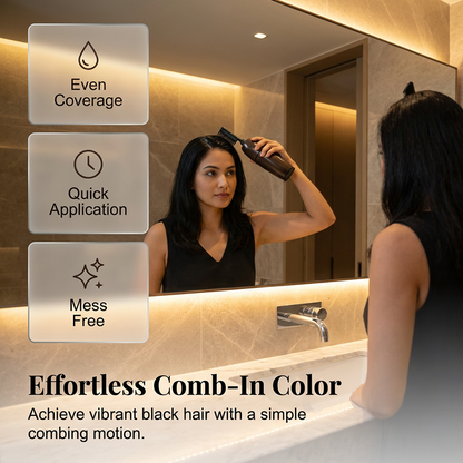💥 Natural Plant-Derived Gentle Hair Color – Gray Coverage, Long-Lasting, Easy Apply ✨