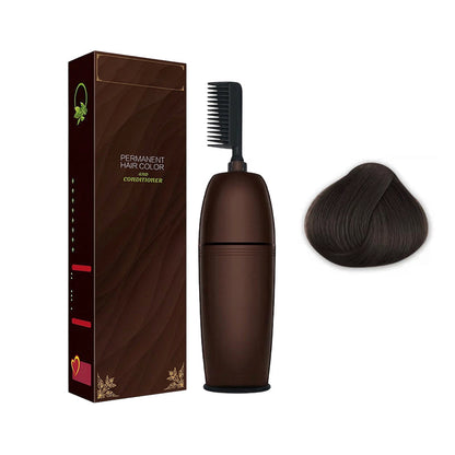 💥 Natural Plant-Derived Gentle Hair Color – Gray Coverage, Long-Lasting, Easy Apply ✨