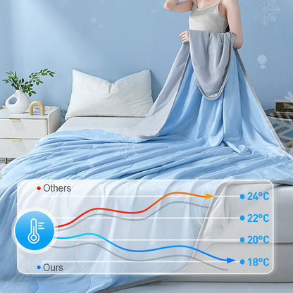 📢📢49% OFF !! ⏰❄️Comfortable Cooling Blanket❄️