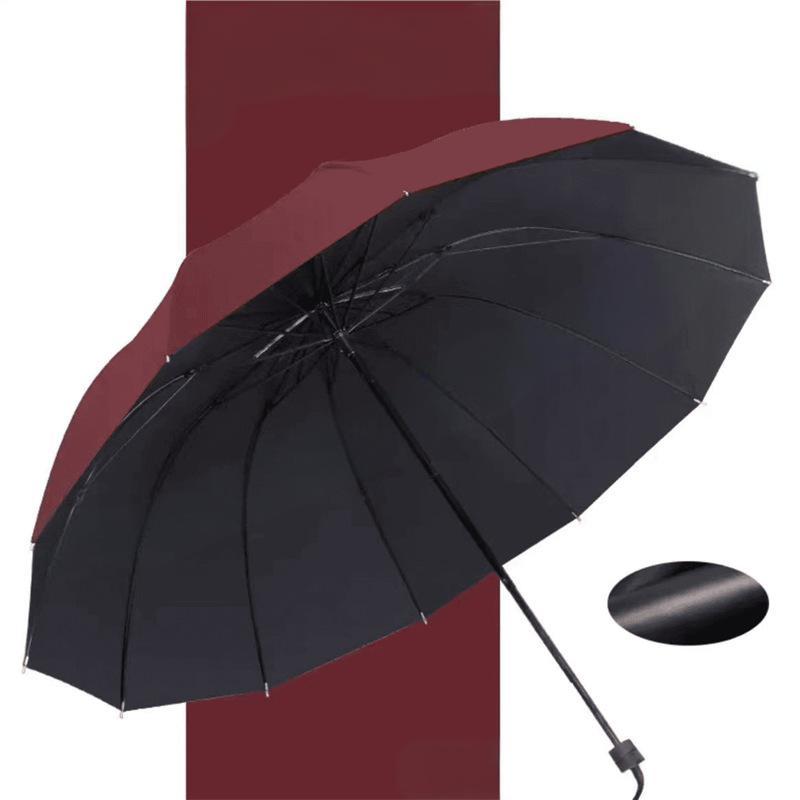 ✨12-Rib Large Foldable Windproof Umbrella