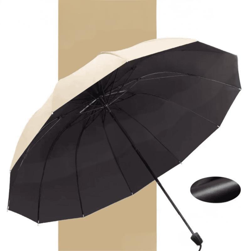 ✨12-Rib Large Foldable Windproof Umbrella