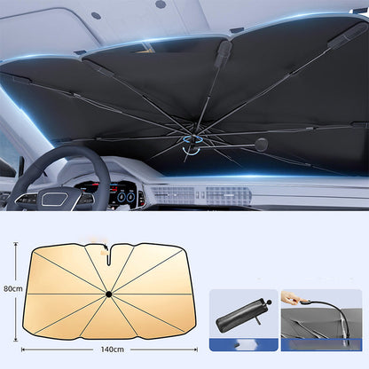 🔥While Supplies Last 40% OFF!🎉Bendable Car Windshield Sunshade Umbrella