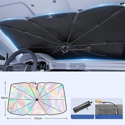 🔥While Supplies Last 40% OFF!🎉Bendable Car Windshield Sunshade Umbrella