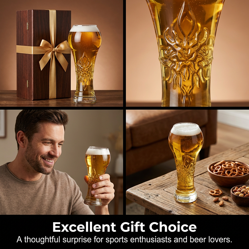 🔥LAST DAY SALE 50% OFF!!🔥Trophy Beer Mug – Football Fan Collectible 🏆 | For Home, Pub & Match Day 🍺⚽ | Perfect Gift for Footie Lovers 🎁