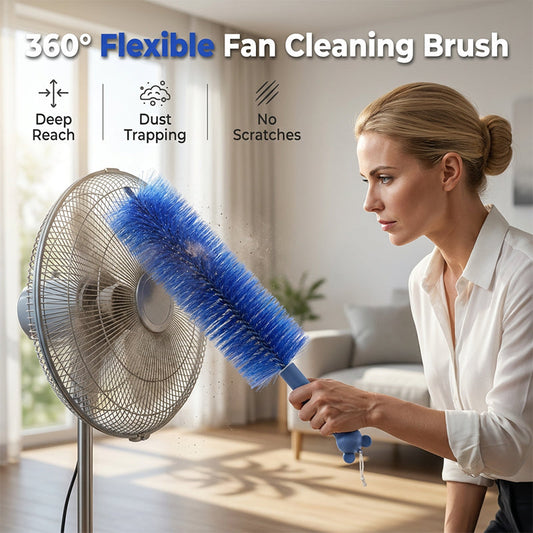🧹 LIMITED-TIME BUY 1 GET 1 FREE! ✨ 360° Flexible Cleaning Brush – Bendable, Dense Bristles, All-Around Reach 🔄