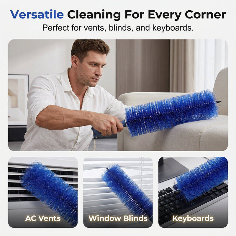🧹 LIMITED-TIME BUY 1 GET 1 FREE! ✨ 360° Flexible Cleaning Brush – Bendable, Dense Bristles, All-Around Reach 🔄