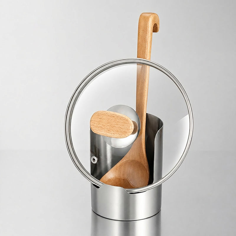 🍳🧑‍🍳49% OFF! Multi-Functional Kitchen Utensil Holder – Holds pot lids, spatulas & cutting boards. Thickened stainless steel, space‑saving. 🛡️✨