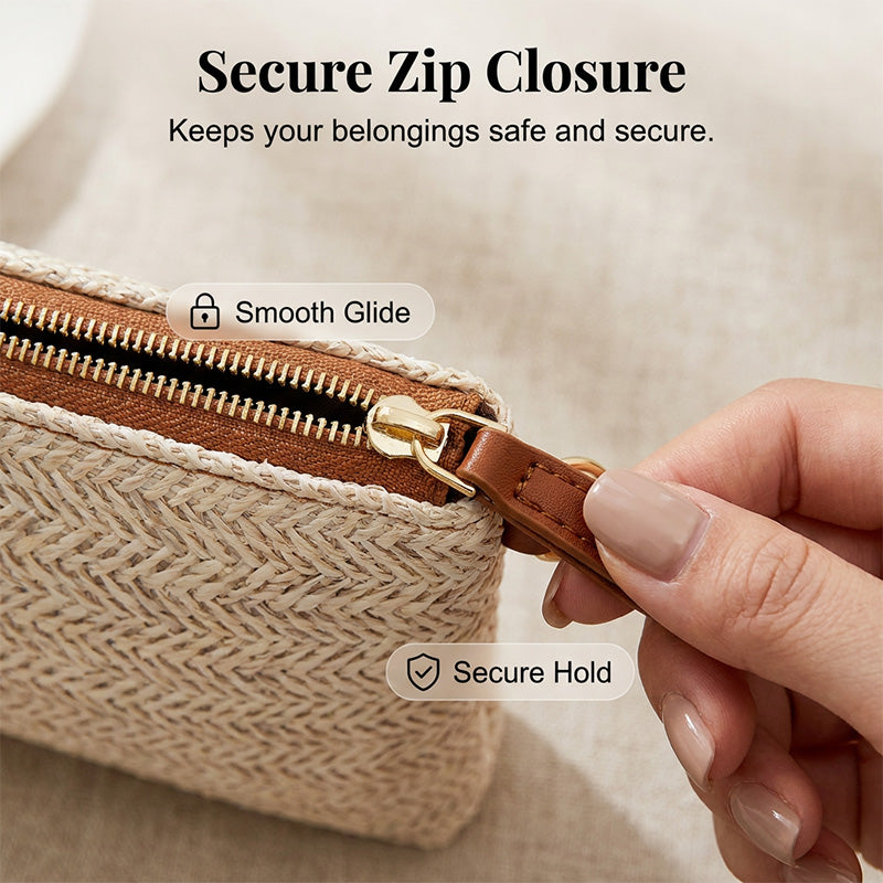 👜Women's Woven Straw Shoulder Clutch Bag
