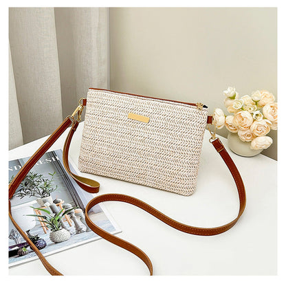 👜Women's Woven Straw Shoulder Clutch Bag
