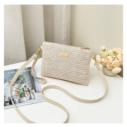 👜Women's Woven Straw Shoulder Clutch Bag