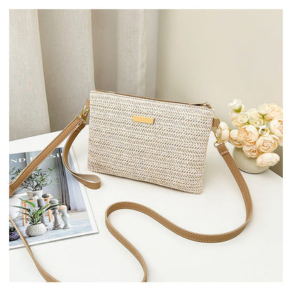 👜Women's Woven Straw Shoulder Clutch Bag