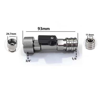 Dailyard™ 3/4" GHT to 1/4" Quick Connect Adapter