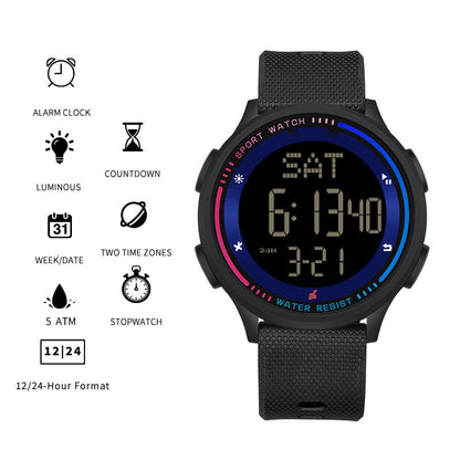 ⌚ LIMITED-TIME 49% OFF! 💥 Ultra-Thin Waterproof Digital Sports Watch – 50M Waterproof, Luminous Display, Shock Resistant ✨