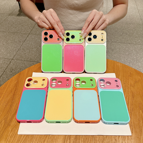 Vibrant Contrast Color Dopamine Acrylic Phone Case