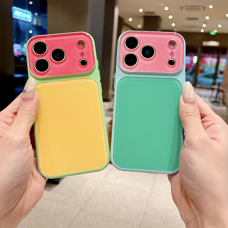 Vibrant Contrast Color Dopamine Acrylic Phone Case