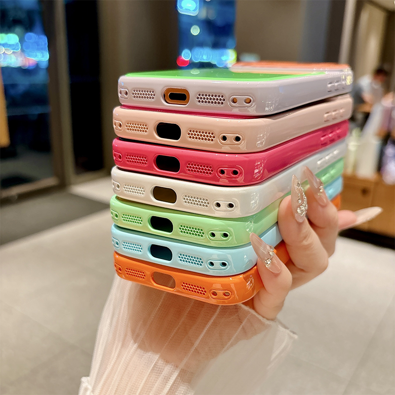 Vibrant Contrast Color Dopamine Acrylic Phone Case