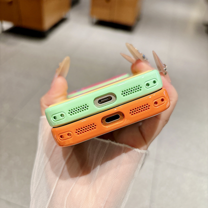 Vibrant Contrast Color Dopamine Acrylic Phone Case