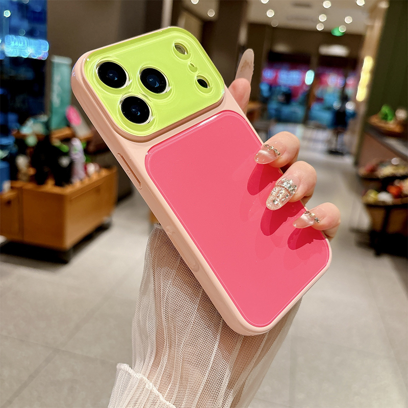 Vibrant Contrast Color Dopamine Acrylic Phone Case