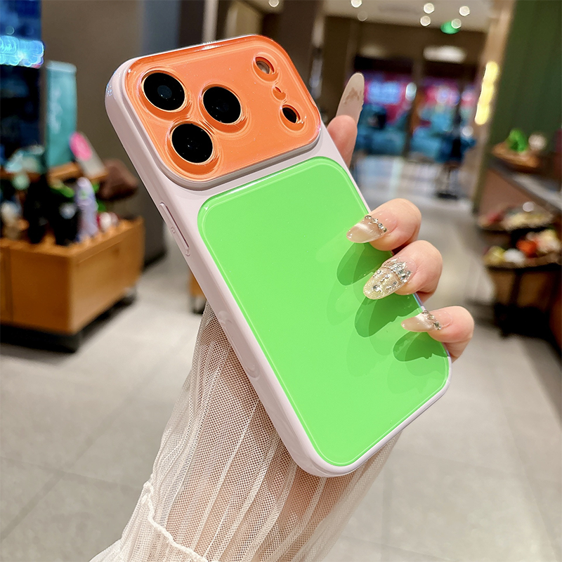 Vibrant Contrast Color Dopamine Acrylic Phone Case