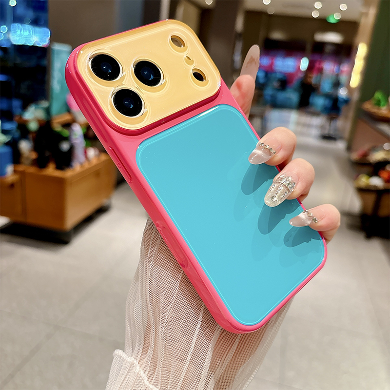 Vibrant Contrast Color Dopamine Acrylic Phone Case