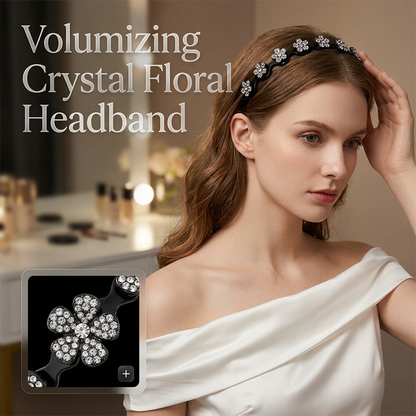 🎁New Arrival 49% OFF💥Wavy Crystal Headband Set - Lightweight Non-Slip Girly Feminine Hair Accessory, Sparkling Crystal-Accented Wave-Shape Band for Weddings & Everyday Wear, Girly Feminine Items