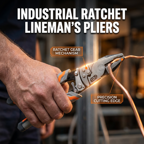 🔧 LIMITED-TIME 49% OFF! 💥 Ratchet Cable Wire Cutter Pliers – Industrial Grade, Self-Locking, Multi-Tool ✨