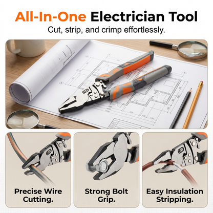 🔧 LIMITED-TIME 49% OFF! 💥 Ratchet Cable Wire Cutter Pliers – Industrial Grade, Self-Locking, Multi-Tool ✨