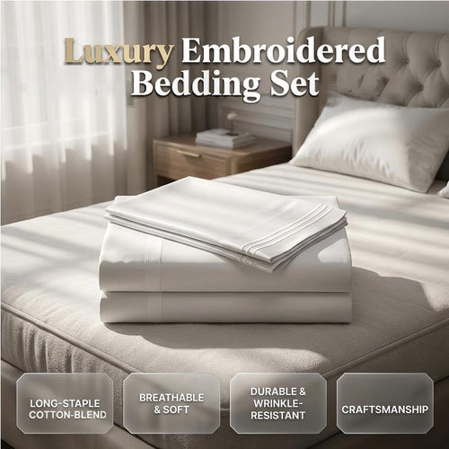 📢📢LIMITED-TIME 49% OFF! ⏰Luxury Embroidered European Bedding Set