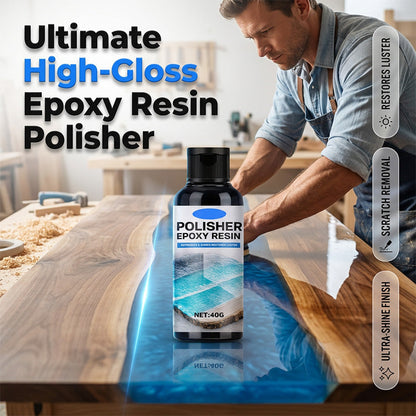 🥳2026 HOT SALE🥳🎉BUY MORE GET MORE FREE🎁 Epoxy Resin Polish – Restores dull resin to crystal‑clear high gloss. Removes scratches & haze. Effortless hand polish! 🎨🌟