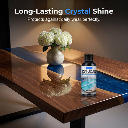 🥳2026 HOT SALE🥳🎉BUY MORE GET MORE FREE🎁 Epoxy Resin Polish – Restores dull resin to crystal‑clear high gloss. Removes scratches & haze. Effortless hand polish! 🎨🌟