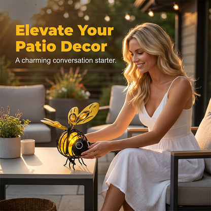 🐝 Solar Powered Hanging Bee Garden Light