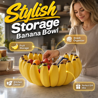 🍌Limited-time 49% off🍇Creative Banana Shape Fruit Bowl🍓