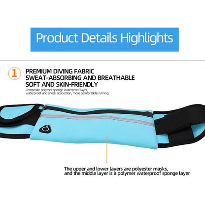 👟 LIMITED SALE – BUY 1 GET 1 FREE! 🏃 Running Phone Holder – Waterproof, Sweat-Absorbing, Multi-Compartment 🎧