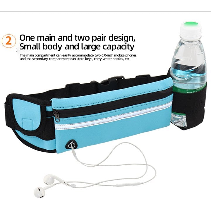 👟 LIMITED SALE – BUY 1 GET 1 FREE! 🏃 Running Phone Holder – Waterproof, Sweat-Absorbing, Multi-Compartment 🎧