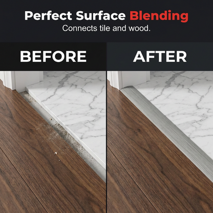 🏠 LIMITED-TIME 49% OFF! ✨ Self-Adhesive Floor Transition Strip – Flexible PVC, Peel-and-Stick, Smooth Finish 🚪
