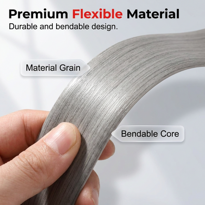 🏠 LIMITED-TIME 49% OFF! ✨ Self-Adhesive Floor Transition Strip – Flexible PVC, Peel-and-Stick, Smooth Finish 🚪