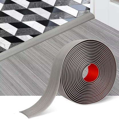 🏠 LIMITED-TIME 49% OFF! ✨ Self-Adhesive Floor Transition Strip – Flexible PVC, Peel-and-Stick, Smooth Finish 🚪