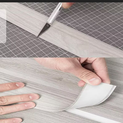 🏠 LIMITED-TIME 49% OFF! ✨ Self-Adhesive Floor Transition Strip – Flexible PVC, Peel-and-Stick, Smooth Finish 🚪