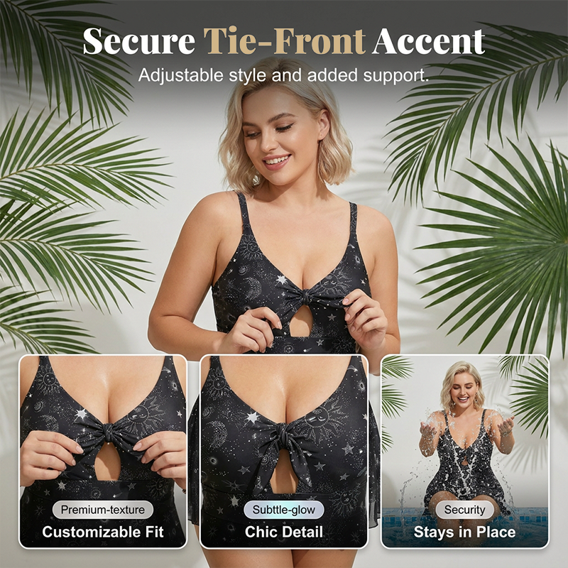 🌸 49% OFF NOW! 🌸Swimdress Starry Print Swimsuit